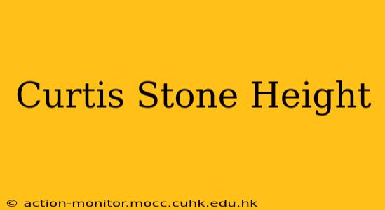 Curtis Stone Height