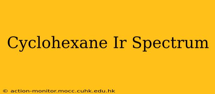 Cyclohexane Ir Spectrum