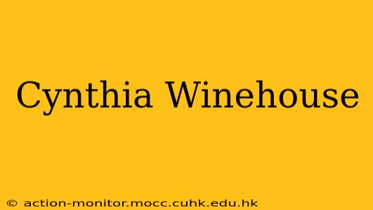 Cynthia Winehouse