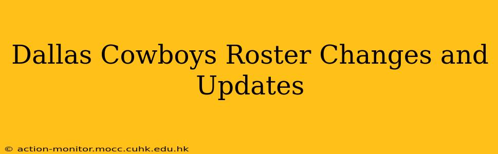 Dallas Cowboys Roster Changes and Updates