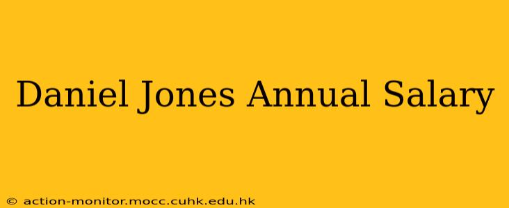 Daniel Jones Annual Salary