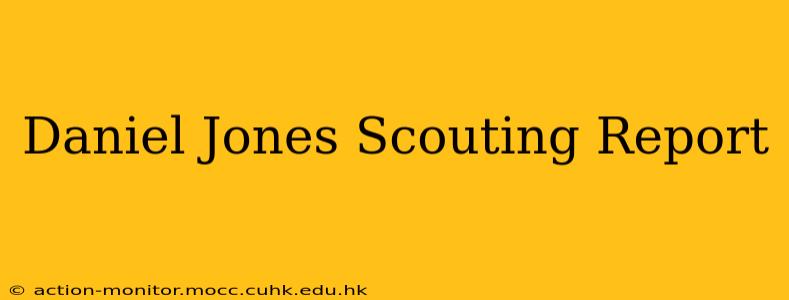 Daniel Jones Scouting Report
