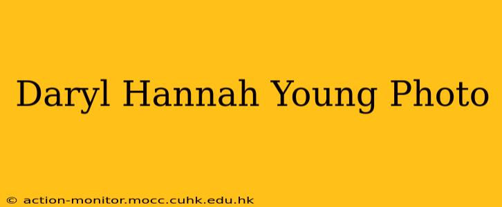 Daryl Hannah Young Photo