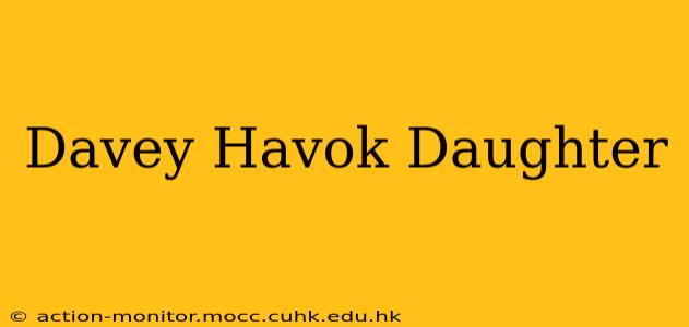 Davey Havok Daughter
