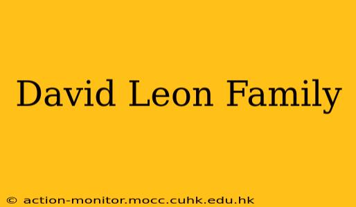 David Leon Family