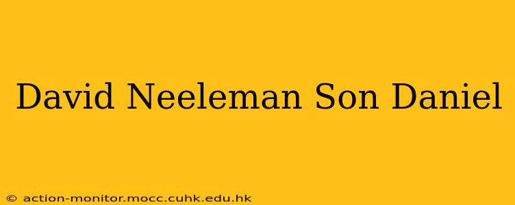 David Neeleman Son Daniel