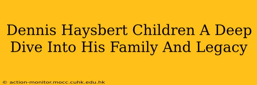 Dennis Haysbert Children A Deep Dive Into His Family And Legacy