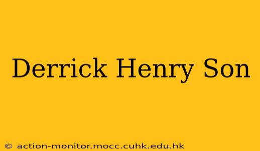 Derrick Henry Son