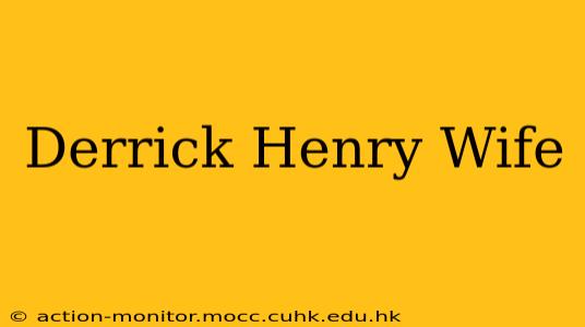 Derrick Henry Wife