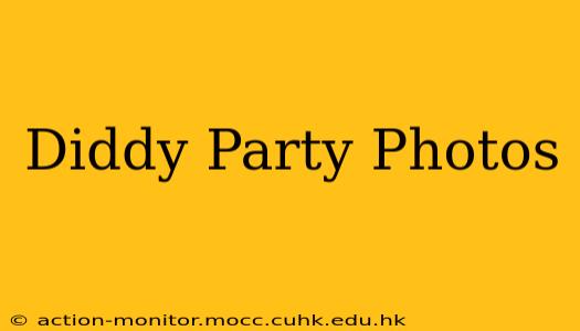 Diddy Party Photos