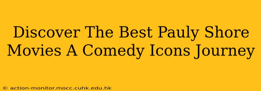 Discover The Best Pauly Shore Movies A Comedy Icons Journey