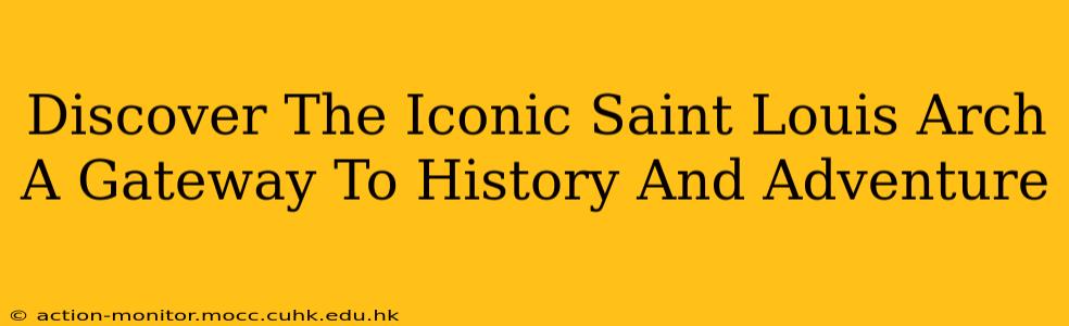 Discover The Iconic Saint Louis Arch A Gateway To History And Adventure
