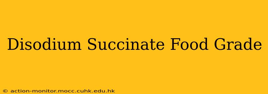 Disodium Succinate Food Grade