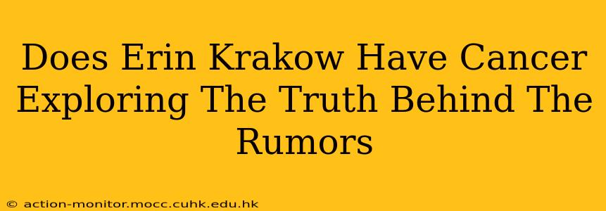 Does Erin Krakow Have Cancer Exploring The Truth Behind The Rumors