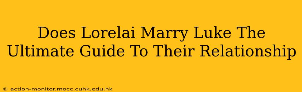 Does Lorelai Marry Luke The Ultimate Guide To Their Relationship