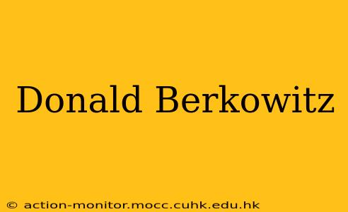 Donald Berkowitz