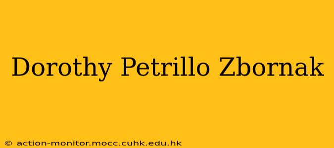 Dorothy Petrillo Zbornak