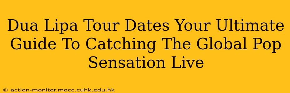 Dua Lipa Tour Dates Your Ultimate Guide To Catching The Global Pop Sensation Live