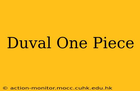 Duval One Piece