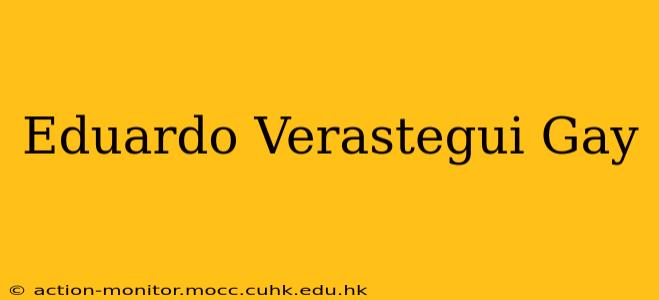 Eduardo Verastegui Gay