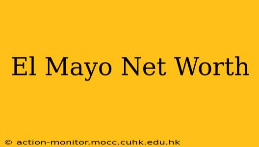 El Mayo Net Worth