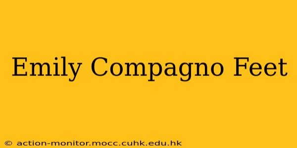 Emily Compagno Feet