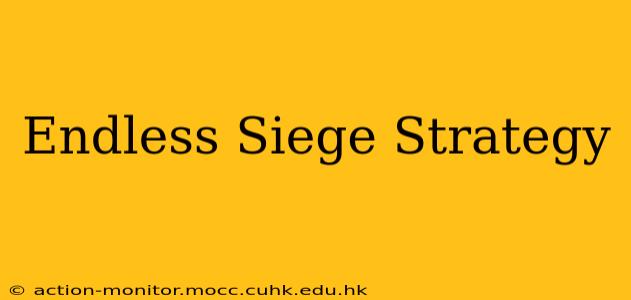 Endless Siege Strategy