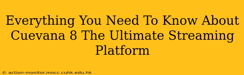 Everything You Need To Know About Cuevana 8 The Ultimate Streaming Platform