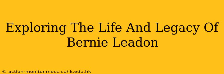 Exploring The Life And Legacy Of Bernie Leadon