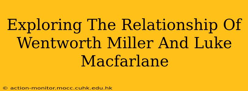 Exploring The Relationship Of Wentworth Miller And Luke Macfarlane