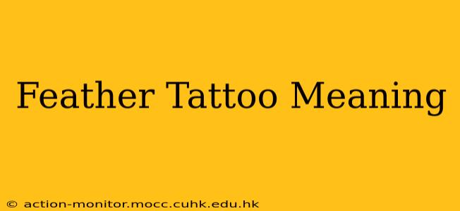 Feather Tattoo Meaning