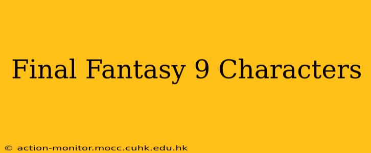 Final Fantasy 9 Characters