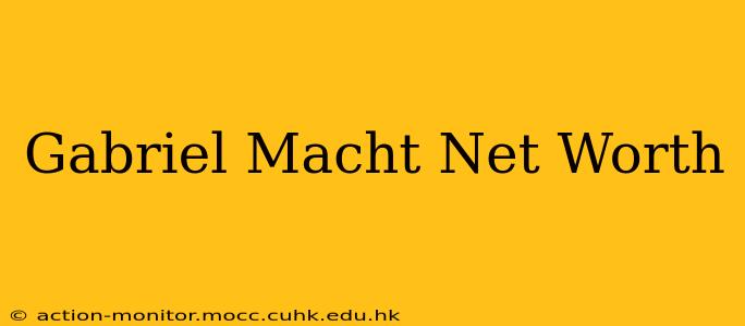 Gabriel Macht Net Worth