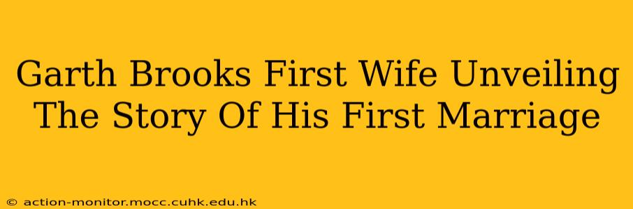 Garth Brooks First Wife Unveiling The Story Of His First Marriage