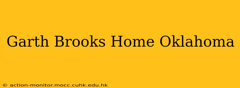 Garth Brooks Home Oklahoma