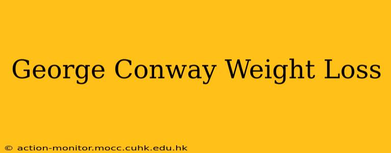 George Conway Weight Loss
