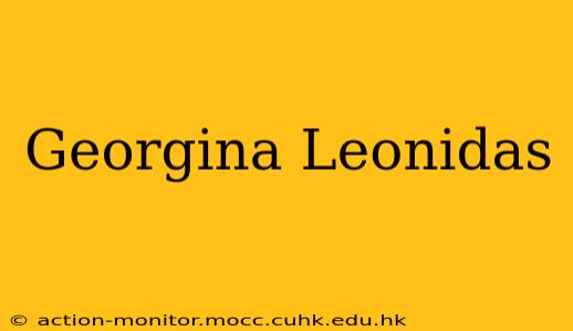 Georgina Leonidas