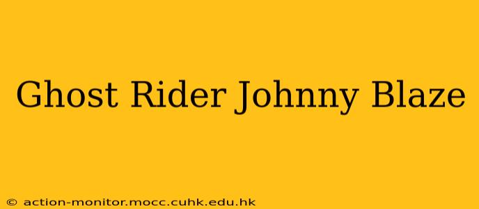 Ghost Rider Johnny Blaze
