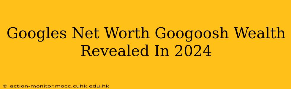 Googles Net Worth Googoosh Wealth Revealed In 2024