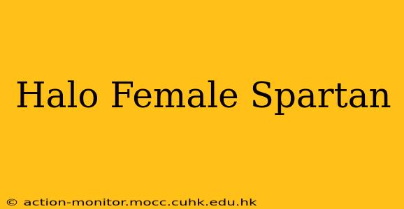 Halo Female Spartan