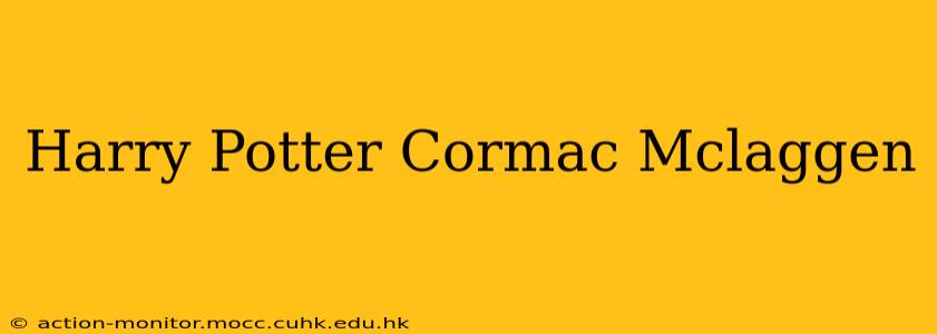 Harry Potter Cormac Mclaggen