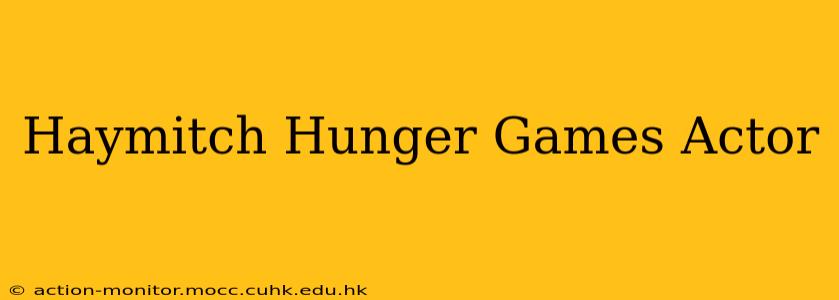 Haymitch Hunger Games Actor