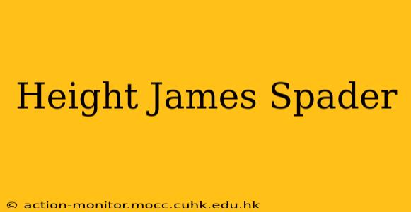 Height James Spader