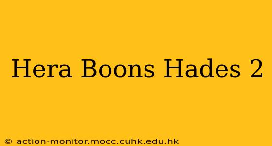 Hera Boons Hades 2
