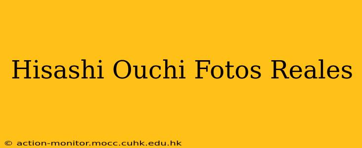 Hisashi Ouchi Fotos Reales