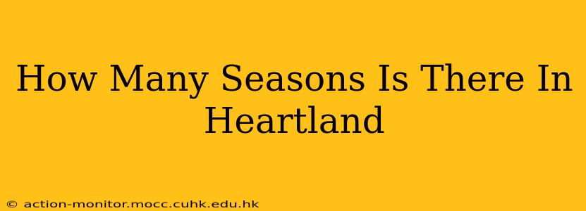 How Many Seasons Is There In Heartland