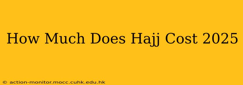 How Much Does Hajj Cost 2025