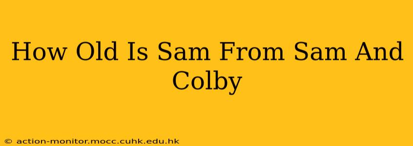 How Old Is Sam From Sam And Colby