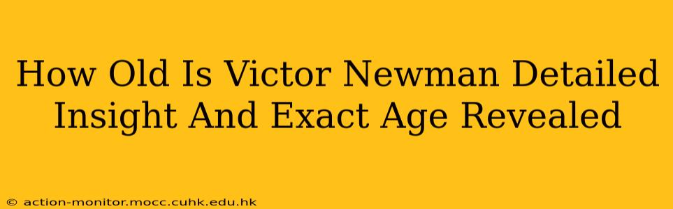 How Old Is Victor Newman Detailed Insight And Exact Age Revealed