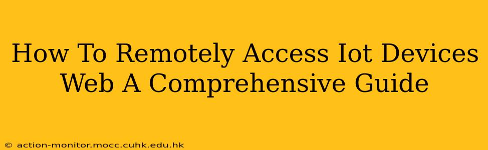How To Remotely Access Iot Devices Web A Comprehensive Guide
